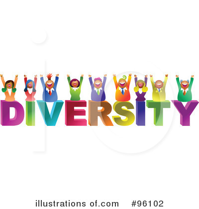 Royalty-Free (RF) Diversity Clipart Illustration by Prawny - Stock Sample #96102