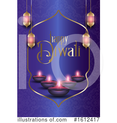 Royalty-Free (RF) Diwali Clipart Illustration by KJ Pargeter - Stock Sample #1612417
