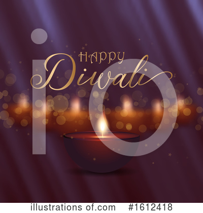 Royalty-Free (RF) Diwali Clipart Illustration by KJ Pargeter - Stock Sample #1612418