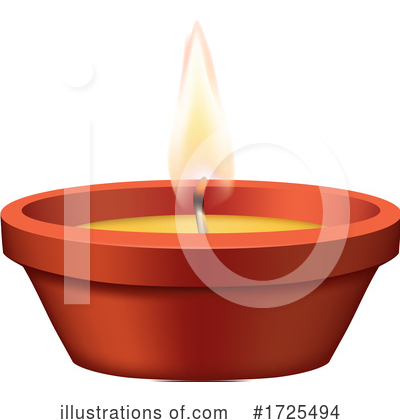 Oil Lamp Clipart #1725494 by Vector Tradition SM