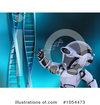 Royalty-Free (RF) Dna Clipart Illustration by KJ Pargeter - Stock Sample #1054473