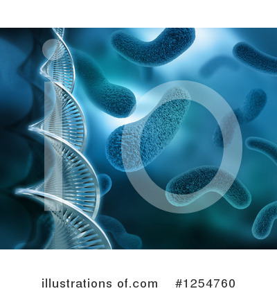 Royalty-Free (RF) Dna Clipart Illustration by KJ Pargeter - Stock Sample #1254760