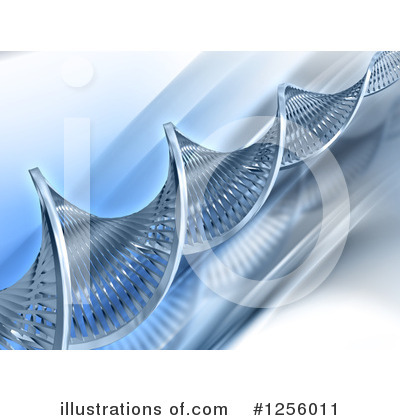 Royalty-Free (RF) Dna Clipart Illustration by KJ Pargeter - Stock Sample #1256011
