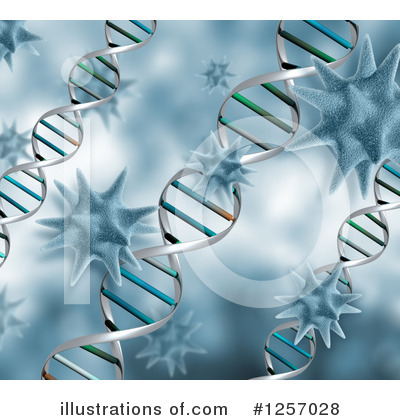 Royalty-Free (RF) Dna Clipart Illustration by KJ Pargeter - Stock Sample #1257028