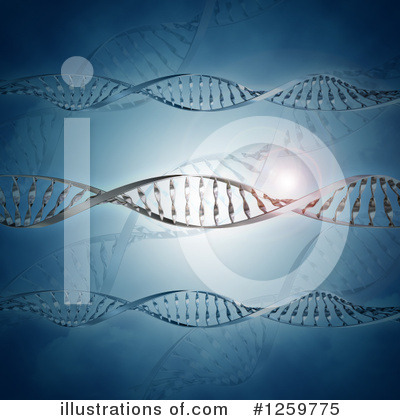 Dna Clipart #1259775 by KJ Pargeter