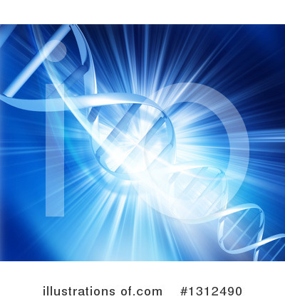 Royalty-Free (RF) Dna Clipart Illustration by KJ Pargeter - Stock Sample #1312490