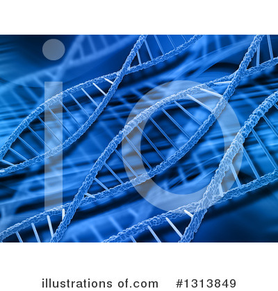 Royalty-Free (RF) Dna Clipart Illustration by KJ Pargeter - Stock Sample #1313849