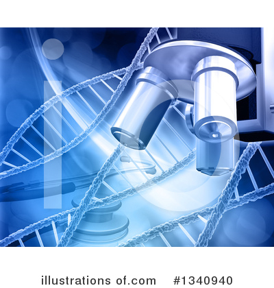 Royalty-Free (RF) Dna Clipart Illustration by KJ Pargeter - Stock Sample #1340940