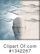 Dna Clipart #1342267 by KJ Pargeter