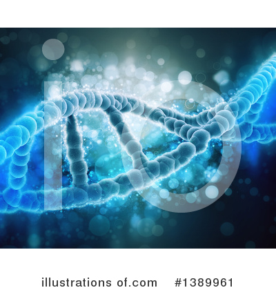 Royalty-Free (RF) Dna Clipart Illustration by KJ Pargeter - Stock Sample #1389961