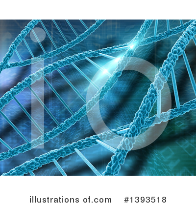 Royalty-Free (RF) Dna Clipart Illustration by KJ Pargeter - Stock Sample #1393518