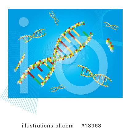 Royalty-Free (RF) Dna Clipart Illustration by Rasmussen Images - Stock Sample #13963