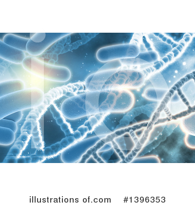 Royalty-Free (RF) Dna Clipart Illustration by KJ Pargeter - Stock Sample #1396353