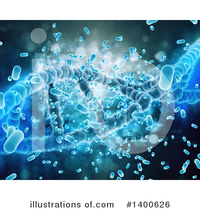 Dna Clipart #1400626 by KJ Pargeter