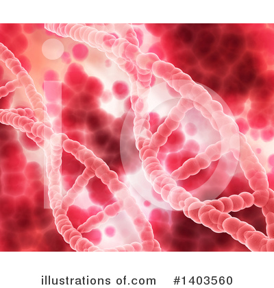 Dna Clipart #1403560 by KJ Pargeter