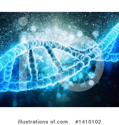 Dna Clipart #1410102 by KJ Pargeter
