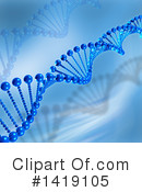 Dna Clipart #1419105 by KJ Pargeter