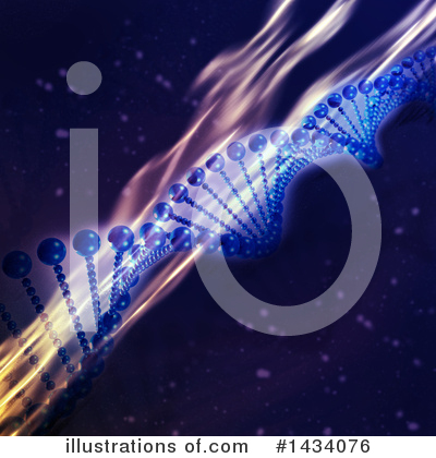 Royalty-Free (RF) Dna Clipart Illustration by KJ Pargeter - Stock Sample #1434076