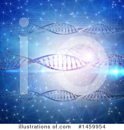 Royalty-Free (RF) Dna Clipart Illustration by KJ Pargeter - Stock Sample #1459954