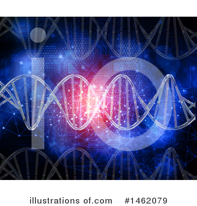 Royalty-Free (RF) Dna Clipart Illustration by KJ Pargeter - Stock Sample #1462079