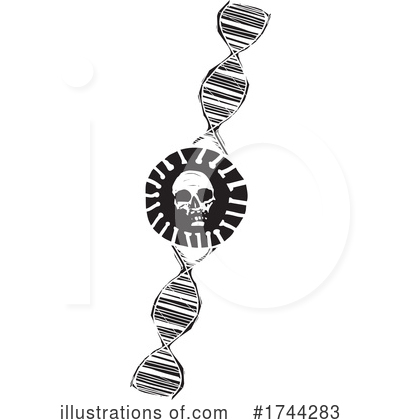 Royalty-Free (RF) Dna Clipart Illustration by xunantunich - Stock Sample #1744283