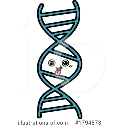 Royalty-Free (RF) Dna Clipart Illustration by lineartestpilot - Stock Sample #1794873