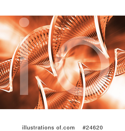 Royalty-Free (RF) Dna Clipart Illustration by KJ Pargeter - Stock Sample #24620