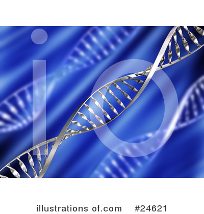 Royalty-Free (RF) Dna Clipart Illustration by KJ Pargeter - Stock Sample #24621