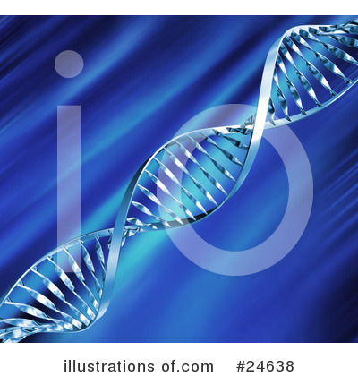 Royalty-Free (RF) Dna Clipart Illustration by KJ Pargeter - Stock Sample #24638