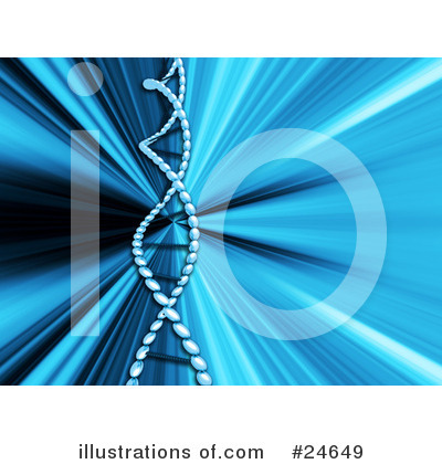 Royalty-Free (RF) Dna Clipart Illustration by KJ Pargeter - Stock Sample #24649