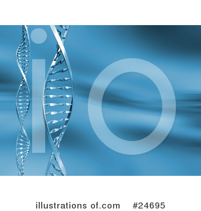 Royalty-Free (RF) Dna Clipart Illustration by KJ Pargeter - Stock Sample #24695