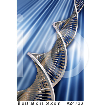 Royalty-Free (RF) Dna Clipart Illustration by KJ Pargeter - Stock Sample #24736