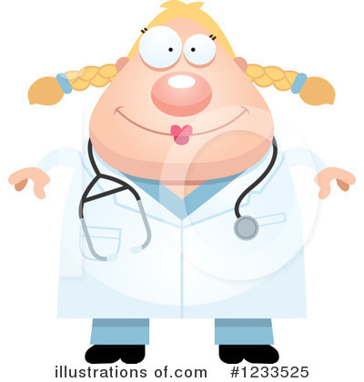 Royalty-Free (RF) Doctor Clipart Illustration by Cory Thoman - Stock Sample #1233525