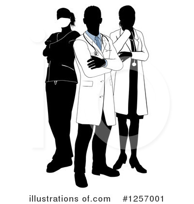 Royalty-Free (RF) Doctor Clipart Illustration by AtStockIllustration - Stock Sample #1257001