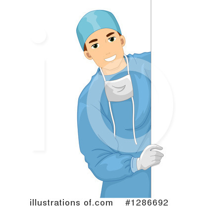 Royalty-Free (RF) Doctor Clipart Illustration by BNP Design Studio - Stock Sample #1286692