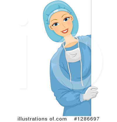 Royalty-Free (RF) Doctor Clipart Illustration by BNP Design Studio - Stock Sample #1286697