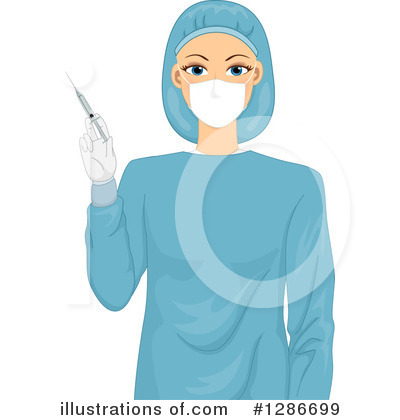 Royalty-Free (RF) Doctor Clipart Illustration by BNP Design Studio - Stock Sample #1286699