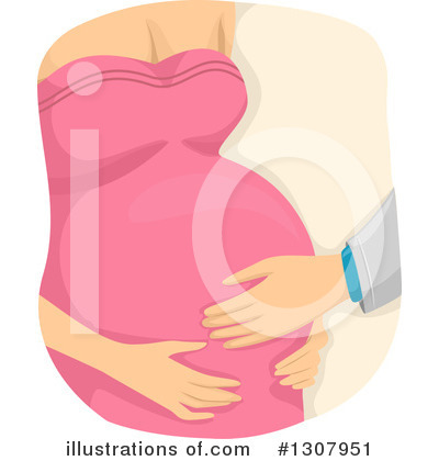 Pregnant Clipart #1307951 by BNP Design Studio