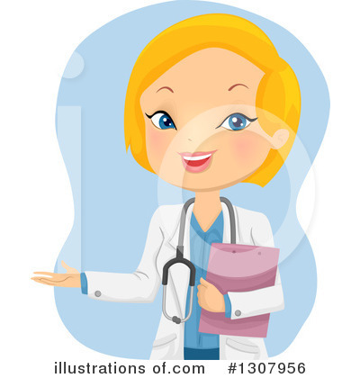 Royalty-Free (RF) Doctor Clipart Illustration by BNP Design Studio - Stock Sample #1307956