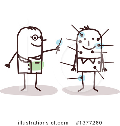 Acupuncture Clipart #1377280 by NL shop