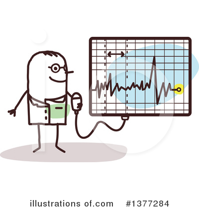 Electrocardiogram Clipart #1377284 by NL shop