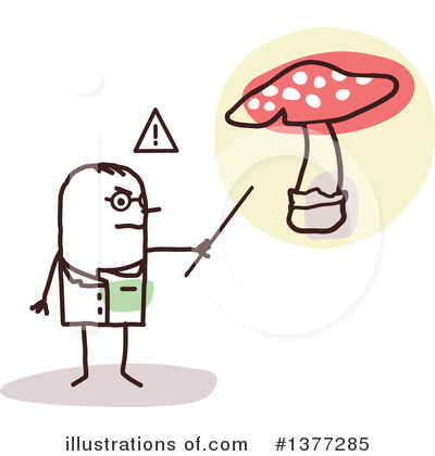 Mushroom Clipart #1377285 by NL shop