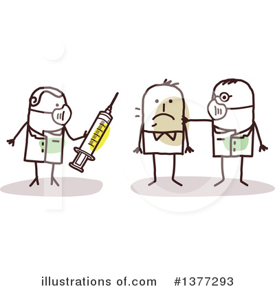 Royalty-Free (RF) Doctor Clipart Illustration by NL shop - Stock Sample #1377293
