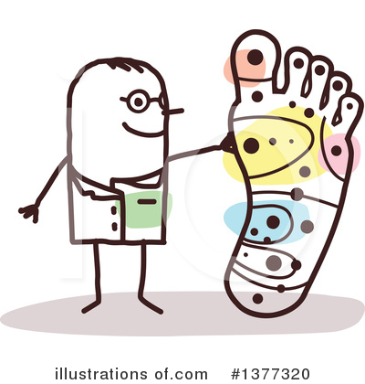 Royalty-Free (RF) Doctor Clipart Illustration by NL shop - Stock Sample #1377320