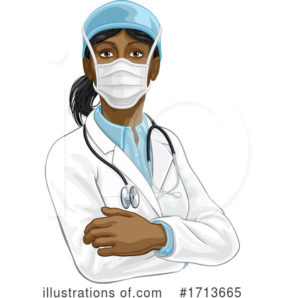 Royalty-Free (RF) Doctor Clipart Illustration by AtStockIllustration - Stock Sample #1713665