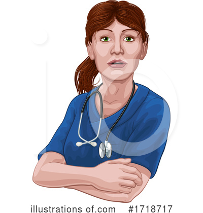 Royalty-Free (RF) Doctor Clipart Illustration by AtStockIllustration - Stock Sample #1718717