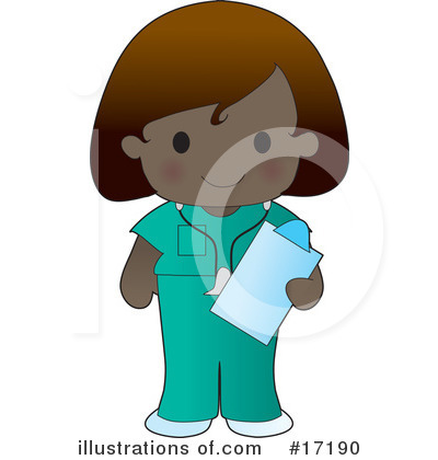 Royalty-Free (RF) Doctor Clipart Illustration by Maria Bell - Stock Sample #17190