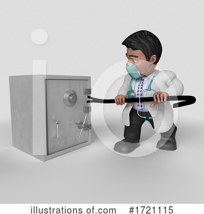 Royalty-Free (RF) Doctor Clipart Illustration by KJ Pargeter - Stock Sample #1721115