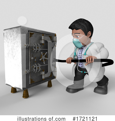 Royalty-Free (RF) Doctor Clipart Illustration by KJ Pargeter - Stock Sample #1721121