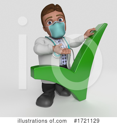 Royalty-Free (RF) Doctor Clipart Illustration by KJ Pargeter - Stock Sample #1721129